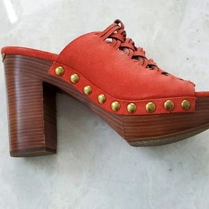 New Michael Kors suede sandal. New